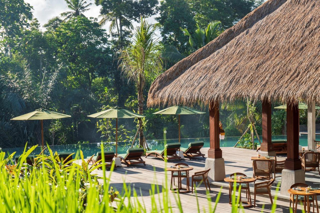 ホテル アディワナ スウェタ【Chse認定】 ウブド エクステリア 写真 The swimming pool at the hotel