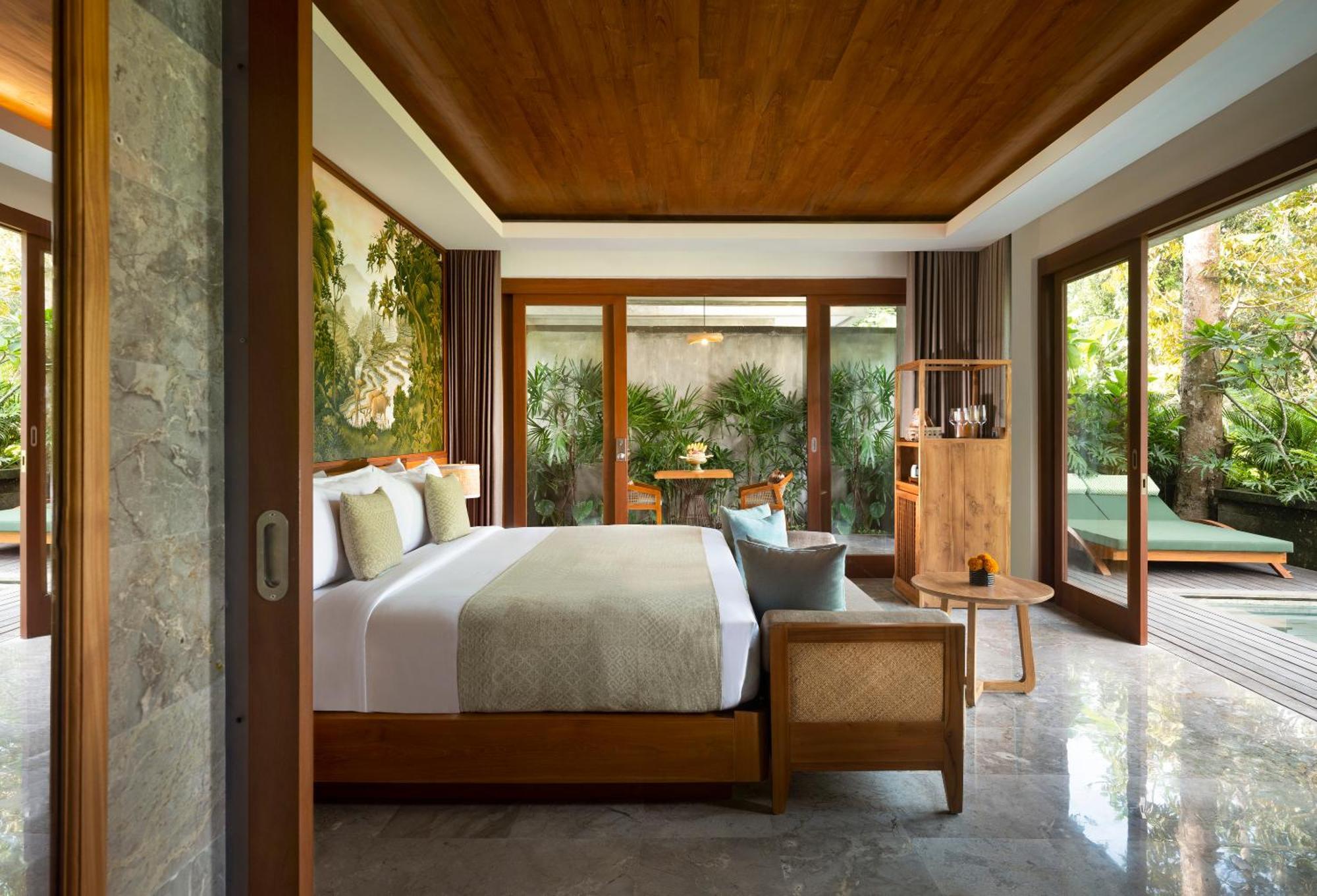 ホテル アディワナ スウェタ【Chse認定】 ウブド エクステリア 写真 A bedroom at the hotel
