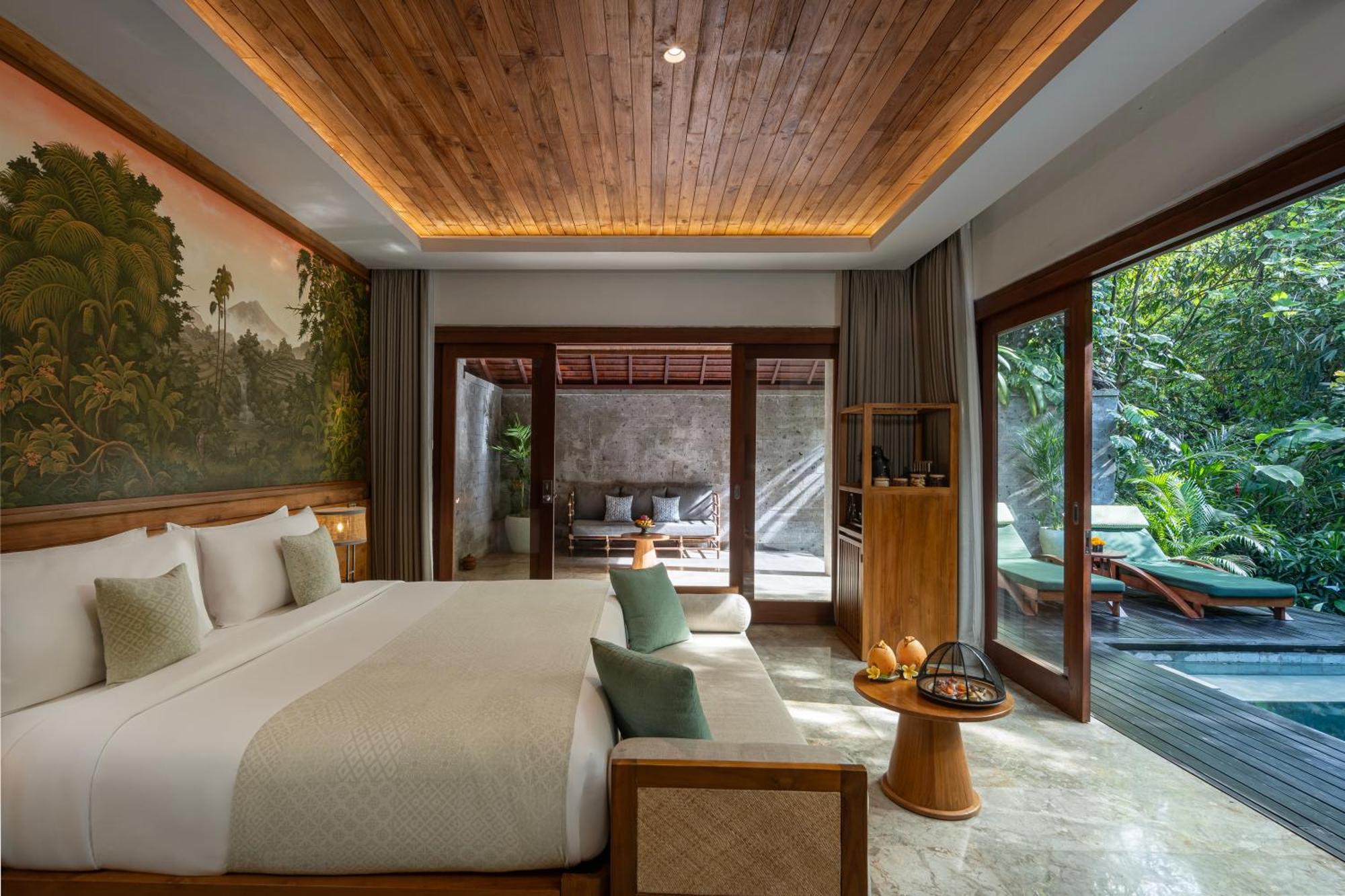 ホテル アディワナ スウェタ【Chse認定】 ウブド エクステリア 写真 A bedroom at the hotel
